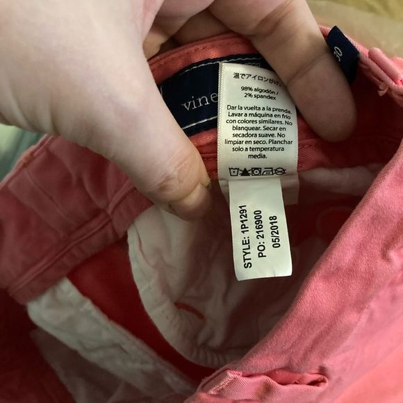 Vineyard Vines Coral Salmon‎ Breaker Pants Excellent Condition - Picture 4 of 4